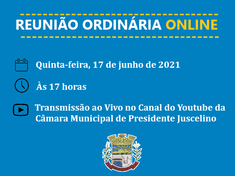 Reunião Ordinária Online