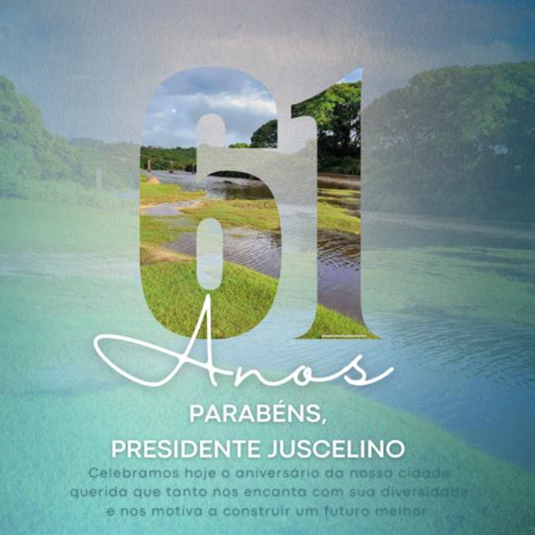 Parabéns Presidente Juscelino - 61 Anos